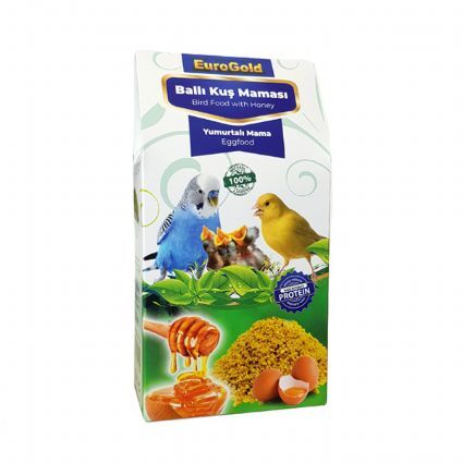 EuroGold Ballı Yumurtalı Kuş Maması 100 Gr. 10'LU