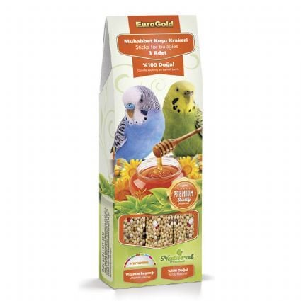 EuroGold Muhabbet Ballı Kraker Üçlü 95 Gr.10'LU