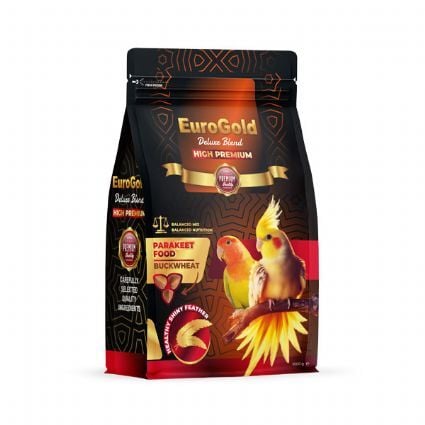 EuroGold Deluxe Paraket Yemi Karabuğdaylı 1000 Gr. 5'Lİ