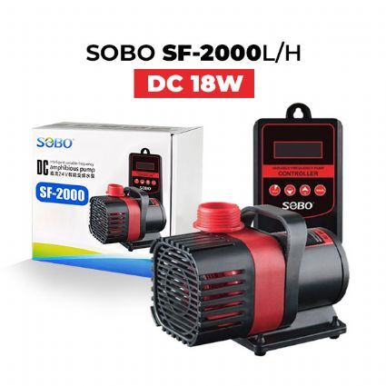 Sobo Debi Kontrollü DC Pompa 18W 1800 Lt/H 3 M