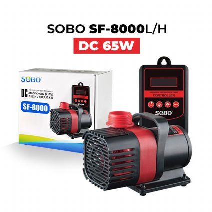 Sobo Debi Kontrollü DC Pompa 65W 8000 Lt/H 5,5 M