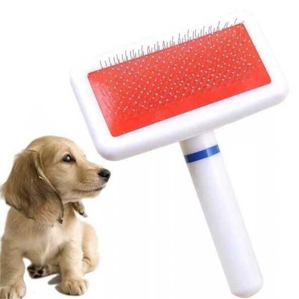 Clean Kedi Köpek Telli Fırca Beyaz