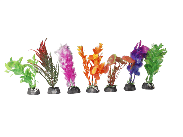 Zampa Yapay Karışık Akvaryum Bitkisi 9 cm,10'lu paket