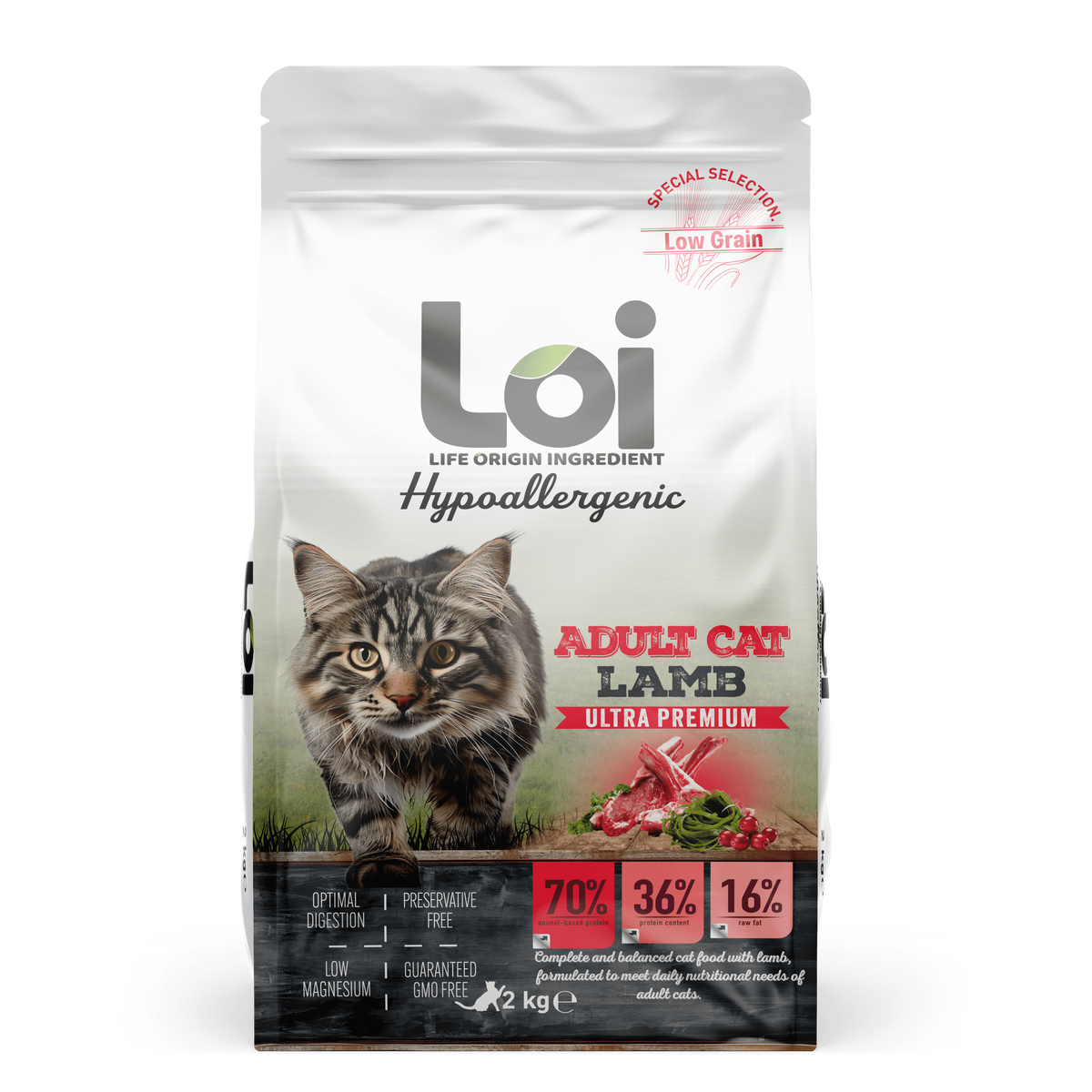 LOI KEDİ KUZULU 2 KG