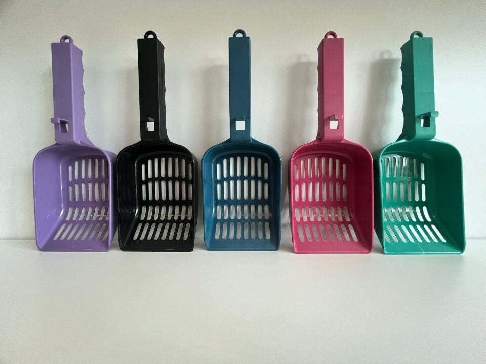 Kedi Kumu Temizleme Küreği Kücük 10 Adet (B)