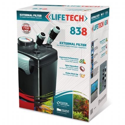 Lifetech Filtre Siyah Kova İçi Dolu 1200 L/h