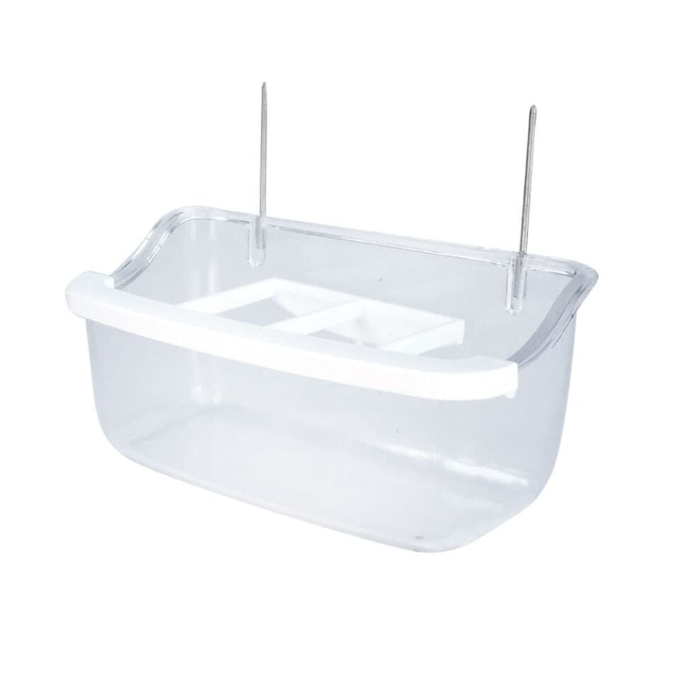 TSRT-10 cm Telli Izgaralı Yemlik - Şeffaf 12'Lİ
