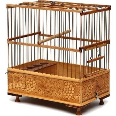 SAKA KAFESİ TELLİ İŞLEMELİ