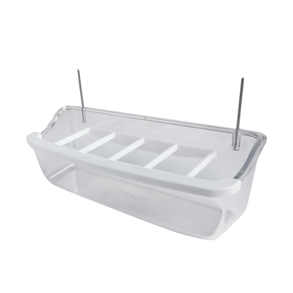 OLC-15 cm Telli Izgaralı Yemlik - Şeffaf 12'Lİ