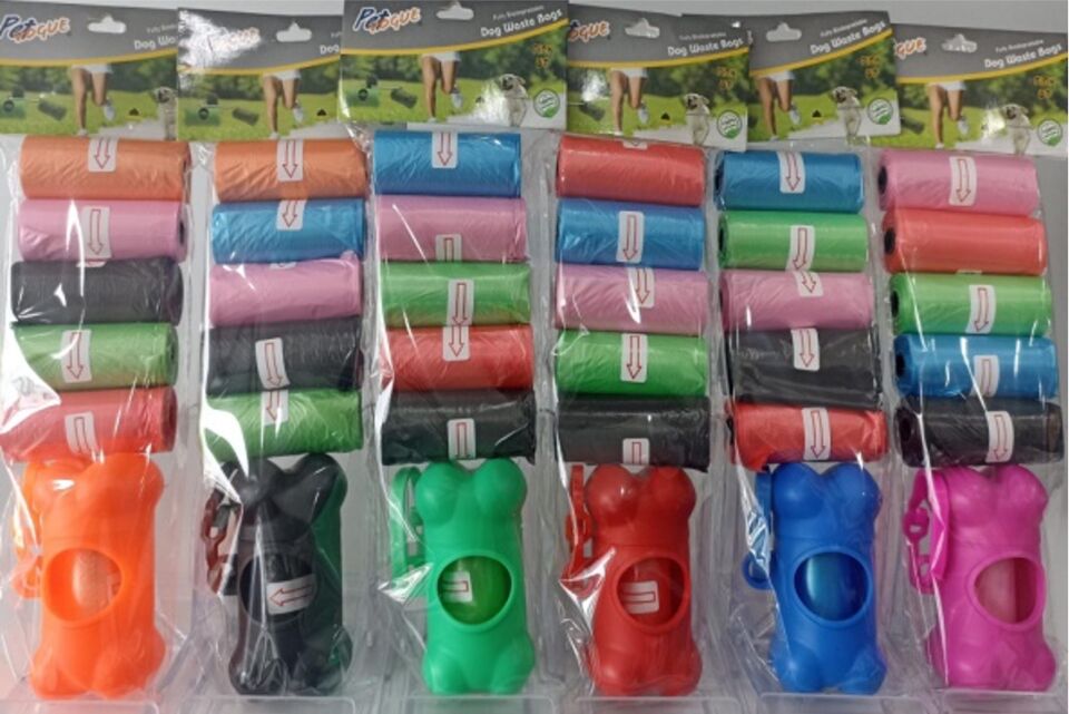 5+1 Renkli Çantalı Dışkı Poşeti