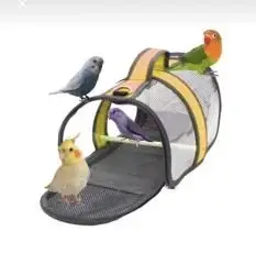 KUŞ TAŞIMA ÇANTASI ŞEFFAF ASKILI