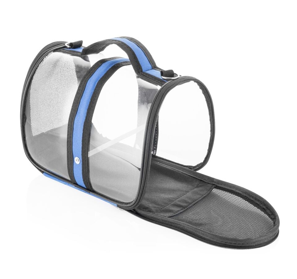 KUŞ TAŞIMA ÇANTASI ŞEFFAF ASKILI