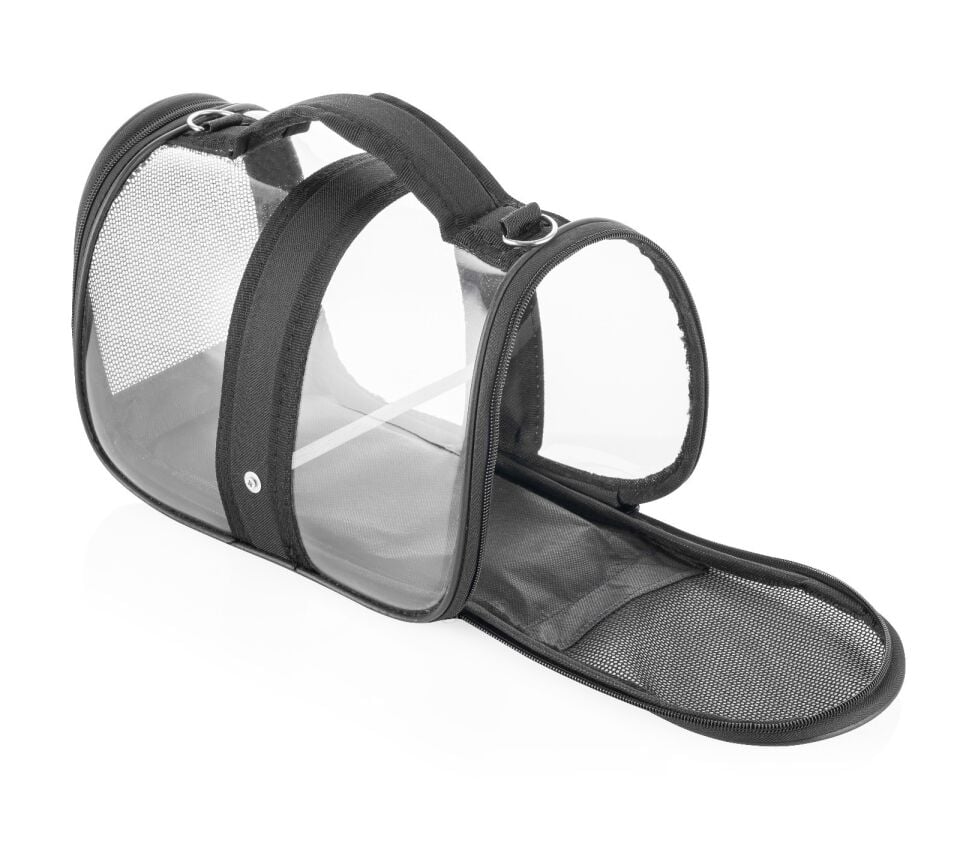 KUŞ TAŞIMA ÇANTASI ŞEFFAF ASKILI