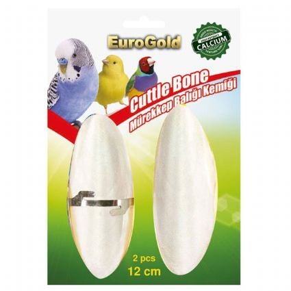 EuroGold Mürekkep Balığı Kemiği 2 Li 12 cm (Koli İcerisinde 12*2)