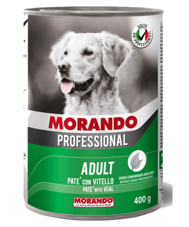 Morando Dana Etli Pate Köpek Konserve 400gr 24'lü