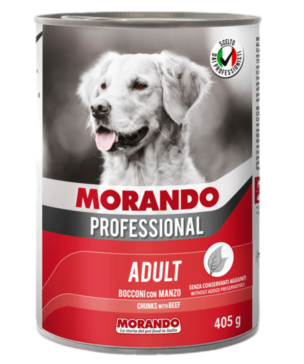 Morando Kuzulu Chunks Köpek Konserve 405gr 24'lü
