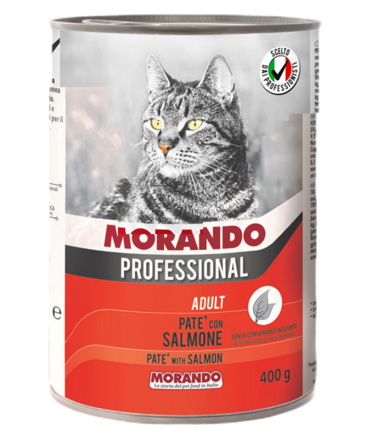 Morando Somonlu Pate Kedi Konserve 400gr 24'lü
