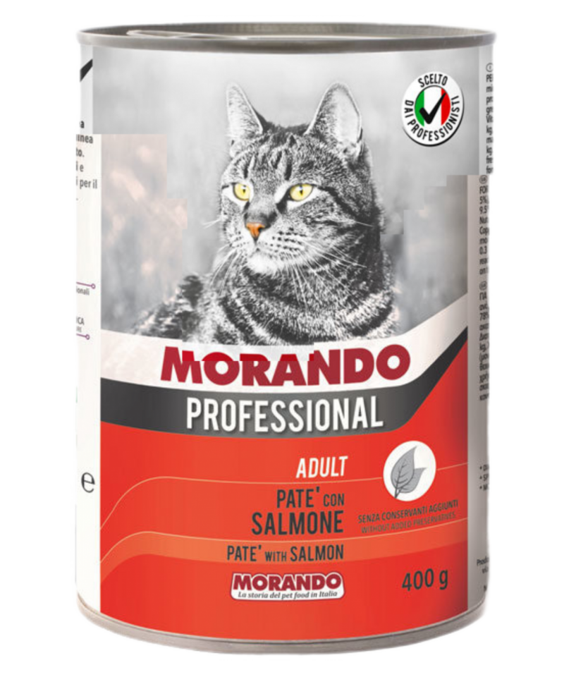 Morando Somonlu Pate Kedi Konserve 400gr 24'lü