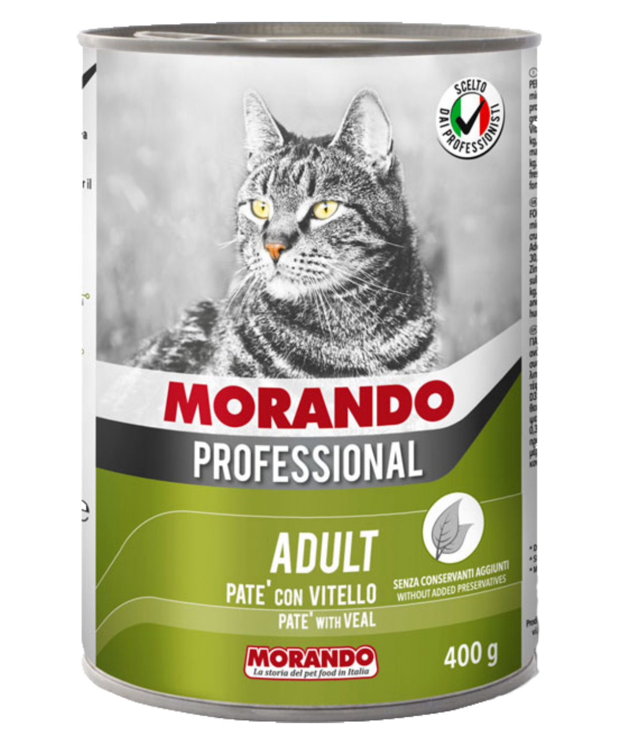 Morando Dana Etli Pate Kedi Konserve 400gr 24'lü