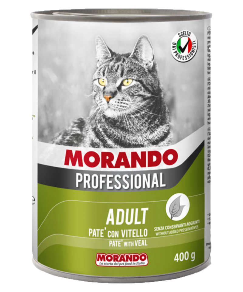 Morando Dana Etli Pate Kedi Konserve 400gr 24'lü