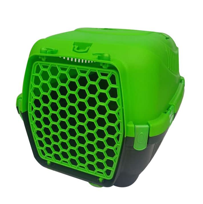 Taşıma Kabı (Plastik Kapı)  - Büyük Boy (Siyah - Renkli) 5'Lİ