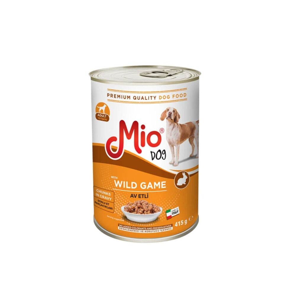 Yaş Mama - Mio 415 gr Köpek - Av Etli 24'LÜ