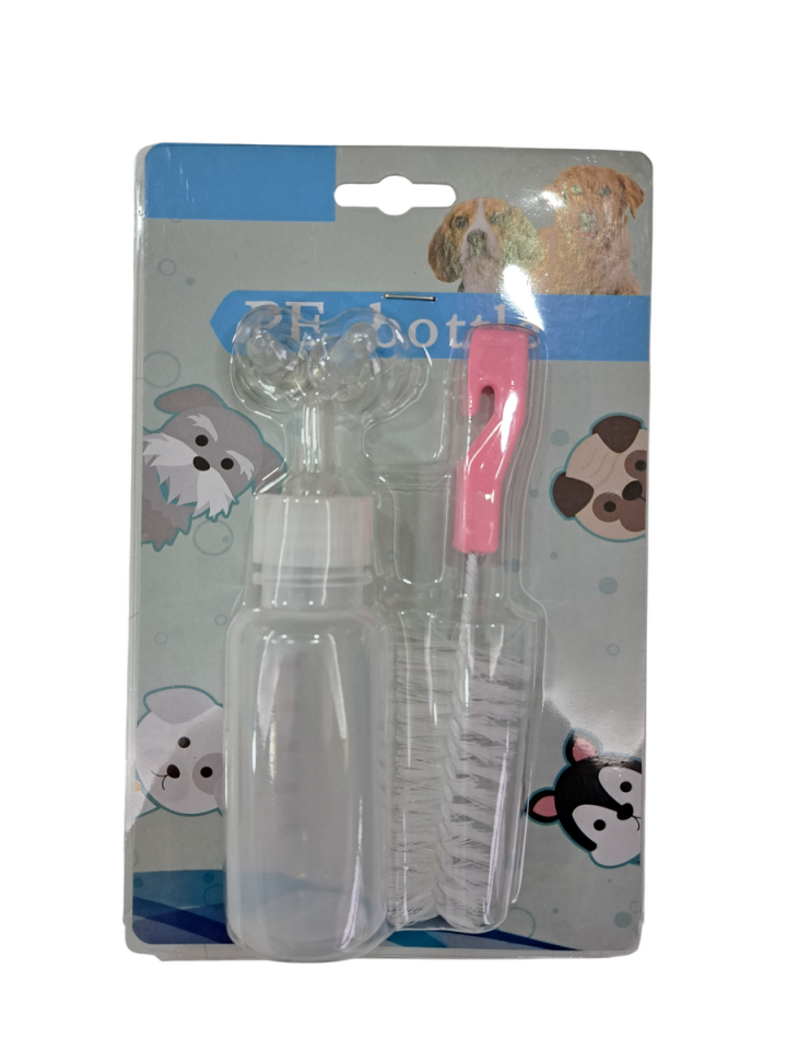 EVCİL HAYVAN BİBERON SETİ 50 ML