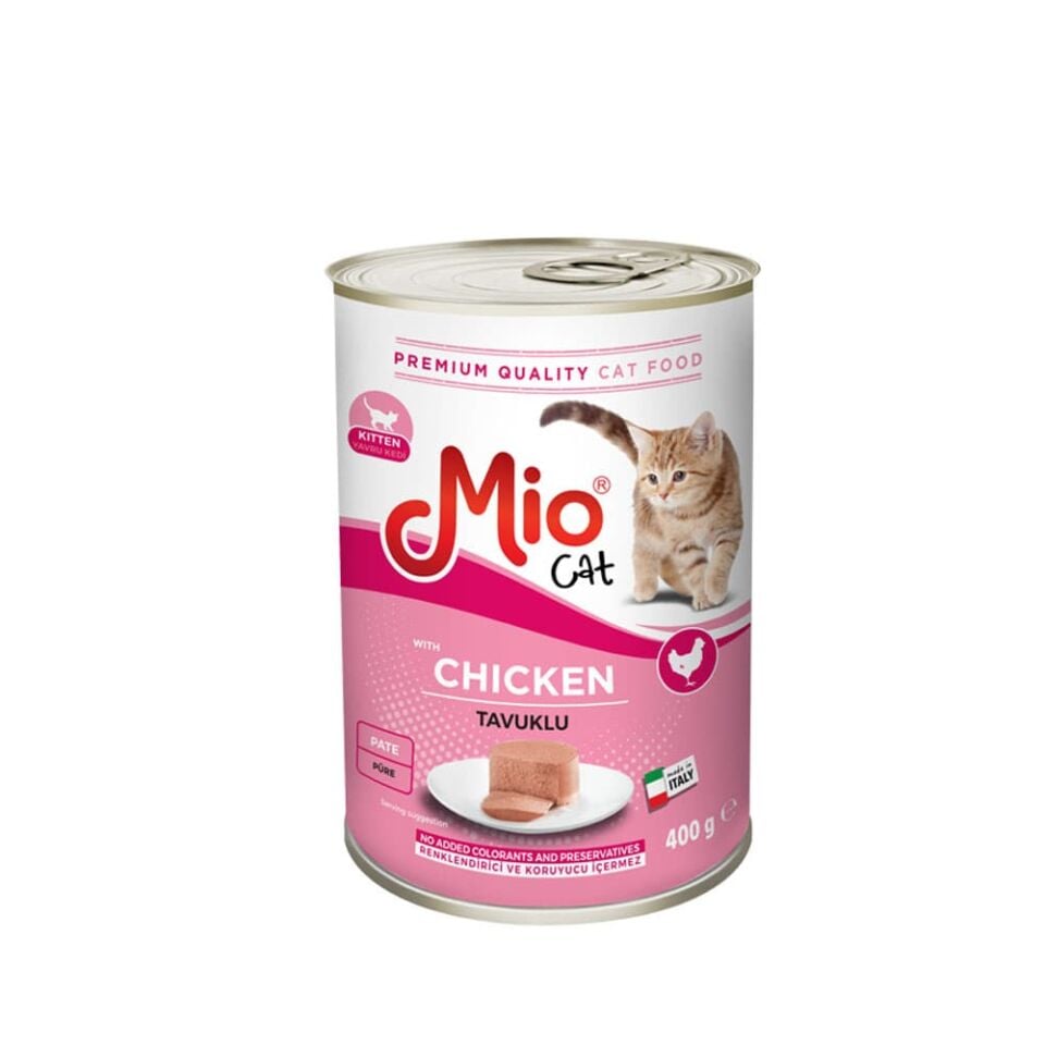 Yaş Mama - Mio 400 gr Kitten - Tavuklu 24'LÜ