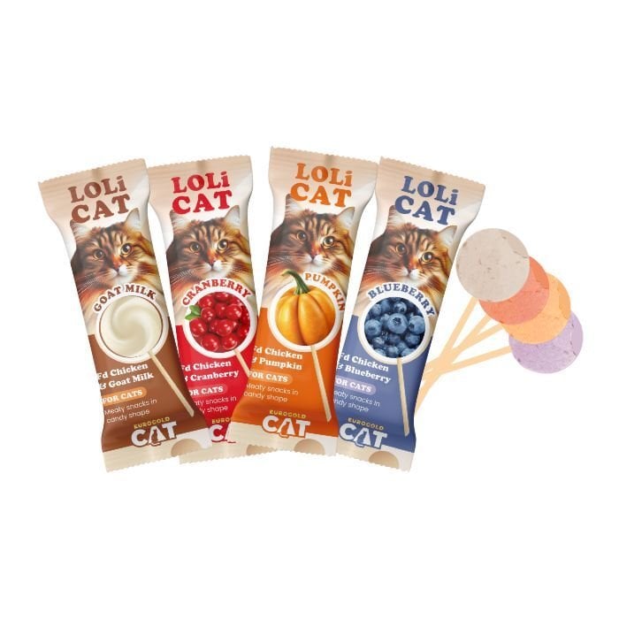 EuroGold Cat LoliCat FD Kedi Ödülü Karışık 1,5 Gr (15 li)