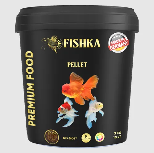 FISHKA PREMIUM PELLET GRANÜL YEM 10 LT 3 KG