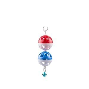 Yıldırım Pet 2 Li Zilli Kuş Topu 12 x 4 cm 10'LU