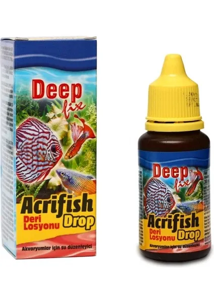 Acrifish Drop (Mantar ve Parazit Giderici ) 30 ml. 12'Li