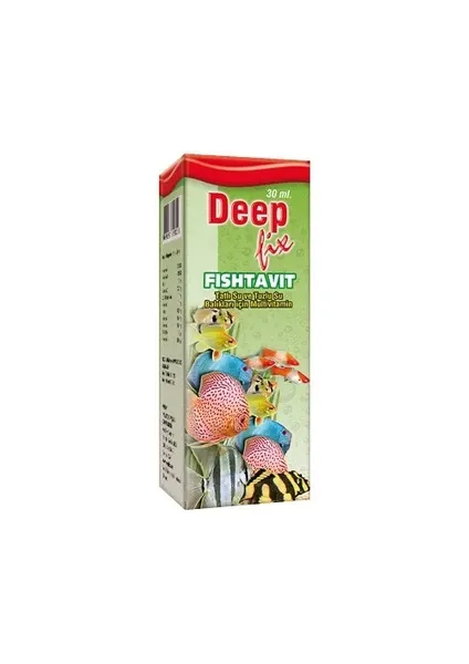 Fishtavit (Balık Vitamini ) 30 ml. 12'Li