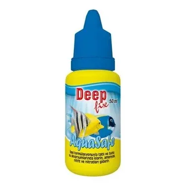Aqua Safe (Su Düzenleyici/Amonyak Giderici)  50 ml. 12'Li