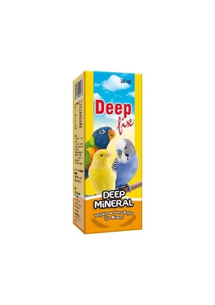 Deep-Mineral (Kuşlar için Mineral) 30 ml. 12'Li