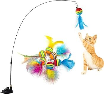 Evcil Hayvan Tüylü Toplu Vantuzlu Oyun Oltası