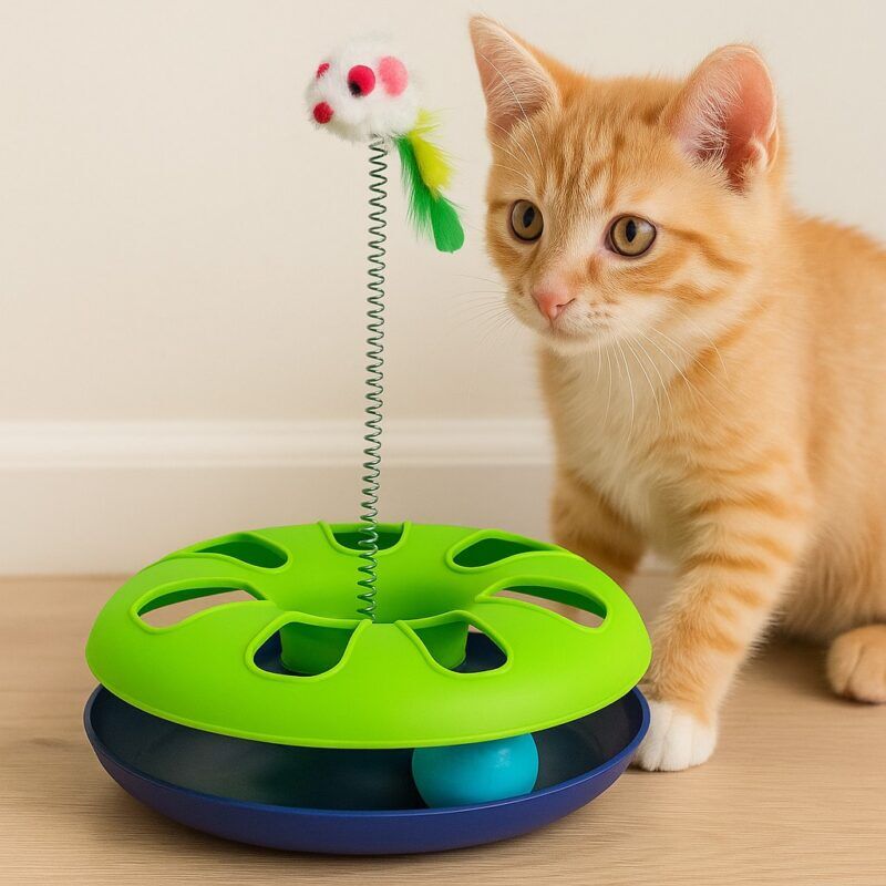 Evcil Hayvan Fareli Toplu Çember Oyuncak