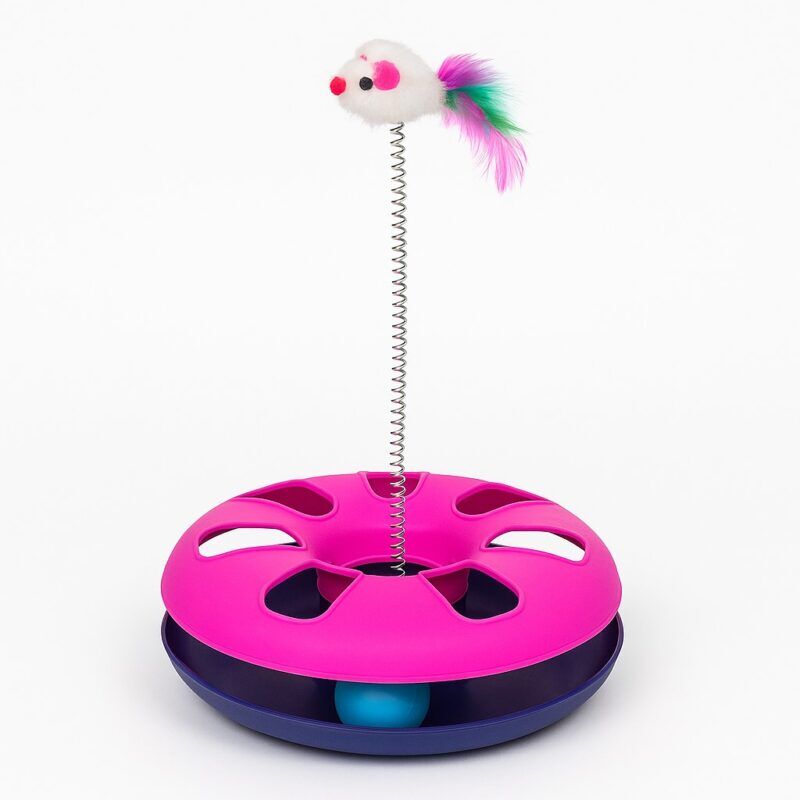 EVCİL HAYVAN FARELİ TOPLU TEK KATLI ÇENBER OYUNCAK