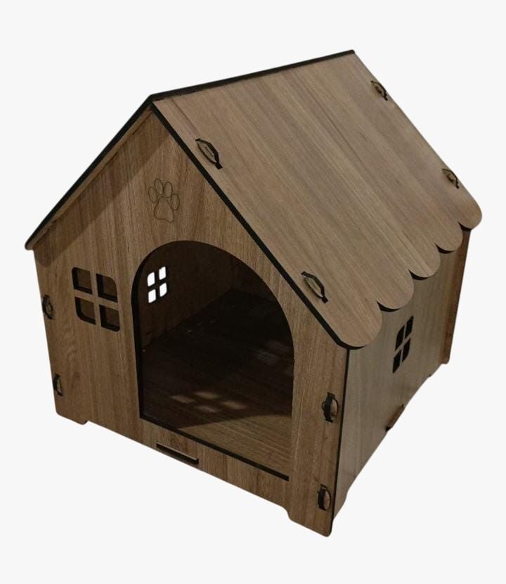 AHŞAP KEDİ EVİ