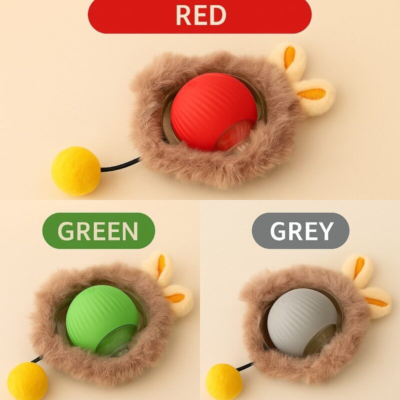 Evcil Hayvan Tüylü USB Şarjlı Hareketli