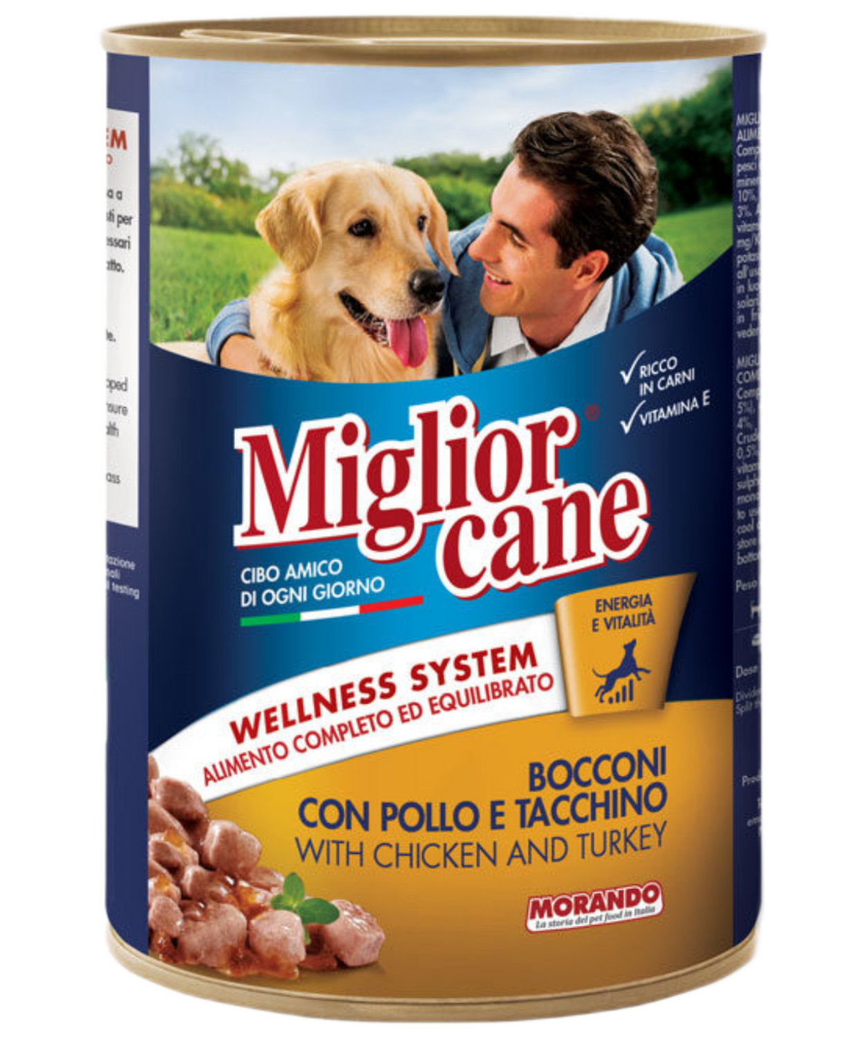 Miglior Cane Tavuk Hindi Chunks Köpek Konserve 405gr 24'lü
