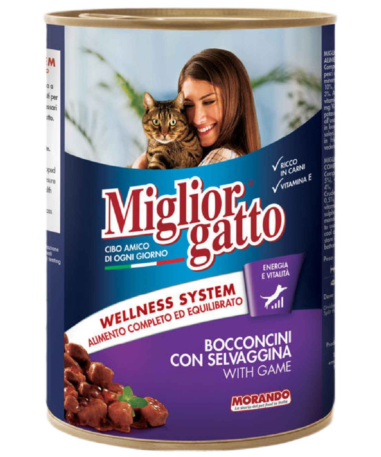 Miglior Gatto Av Hayvanlı Chunks Kedi Konserve 405gr 24'lü