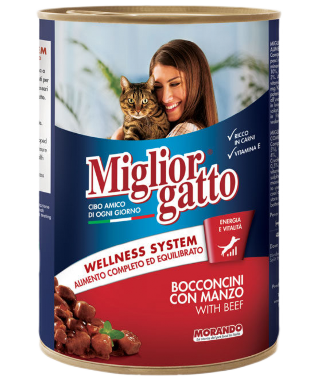 Miglior Gatto Biftekli Chunks Kedi Konserve 405gr 24'lü