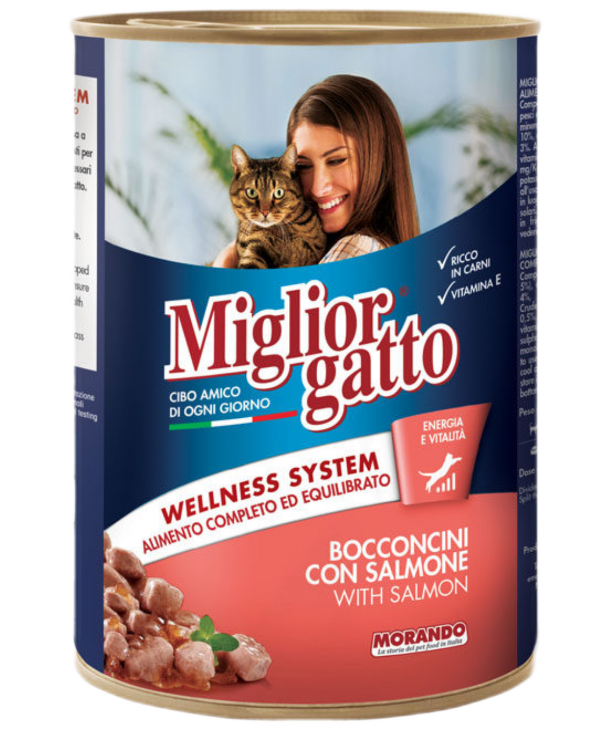 Miglior Gatto Somonlu Chunks Kedi Konserve 405gr 24'lü