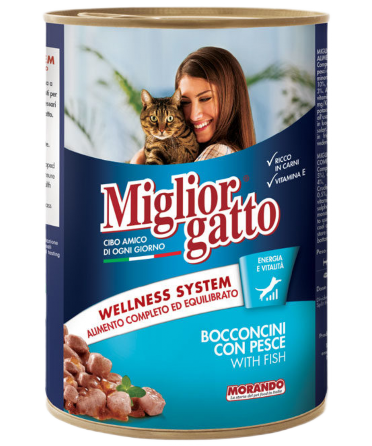 Miglior Gatto Balıklı Chunks Kedi Konserve 405gr 24'lü