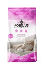 NOBİLUS PREMİUM CAT LİTTER BABY POWDER 10 LT