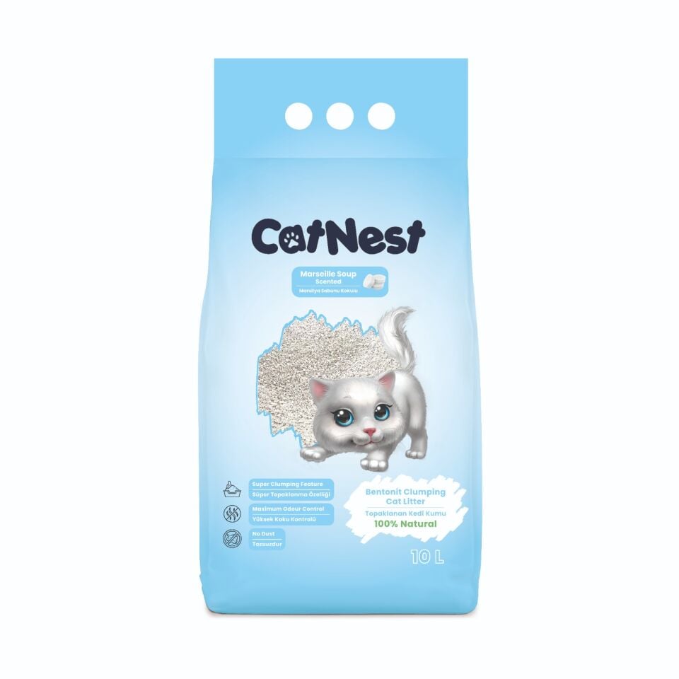 Cat Nest Marsilya Sabunu Kokulu 10 Lt