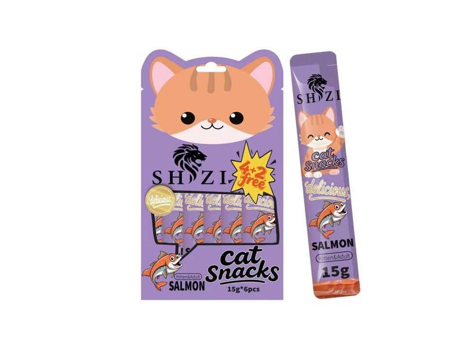 SHZI CREAMY 4+2 SALMON 15GX6PK 90G