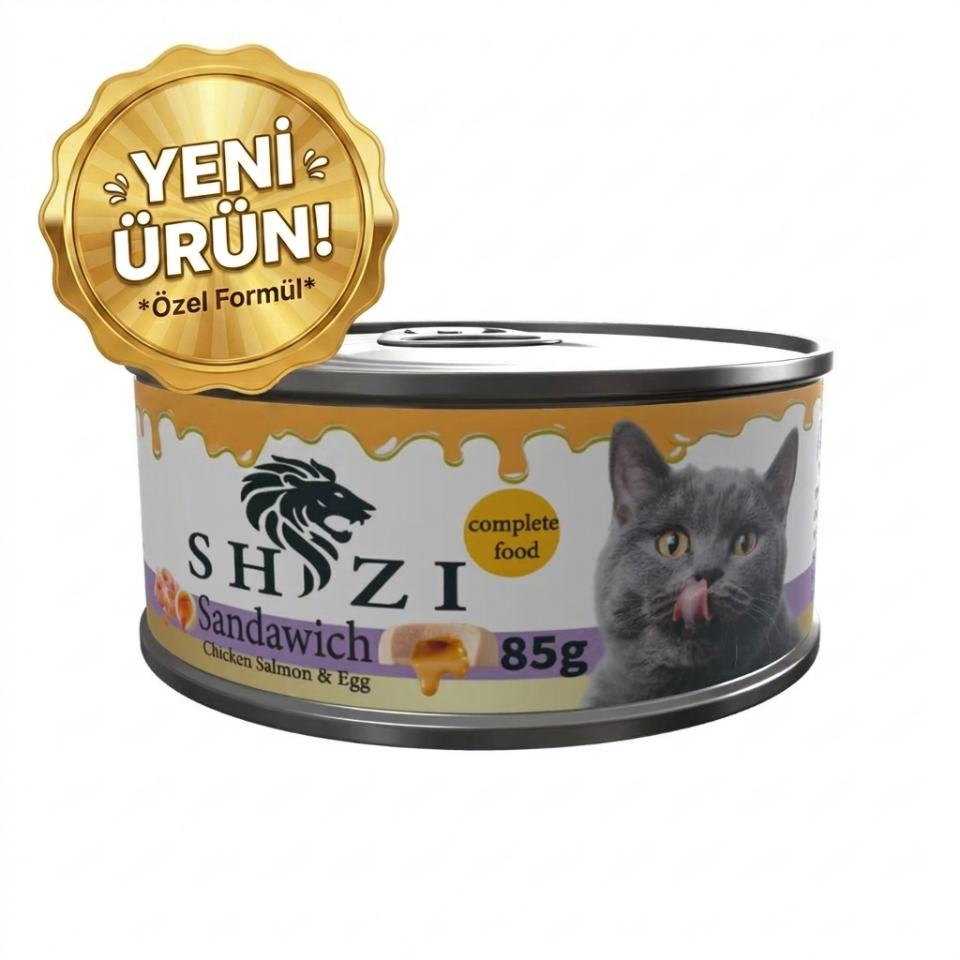 SHZI PATE TAVUK&SALMON 85G AD.