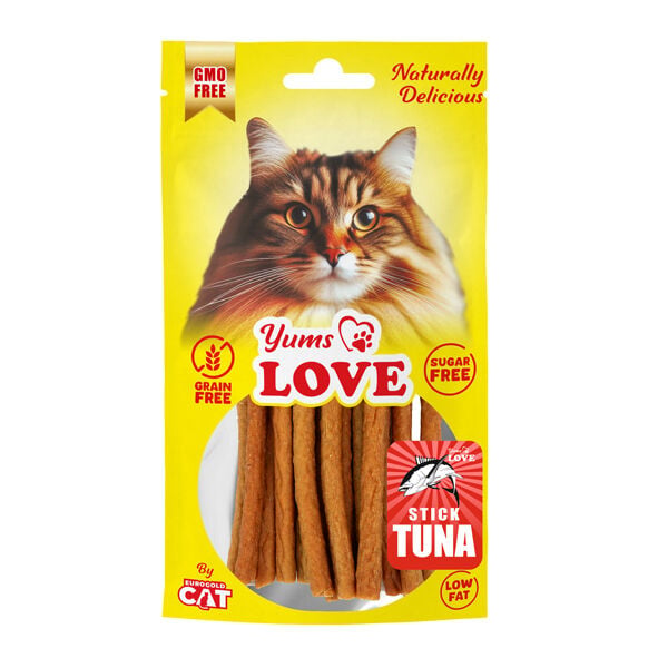 Yums Love Kedi Ödülü Çubuk Ton Balıklı 10 cm 50 gr